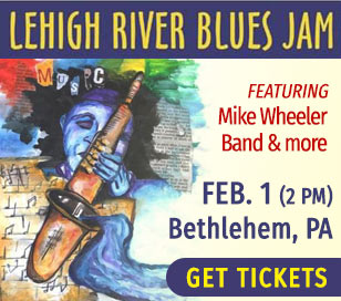 The Lehigh River Blues Jam returns Feb 1, 2025, after a 5-year hiatus, at the historic Bethlehem Ice House (56 River St.) in Bethlehem, Pennsylvania bringing Chicago finest and some never seen Northeast Blues together for a not-to-miss event.